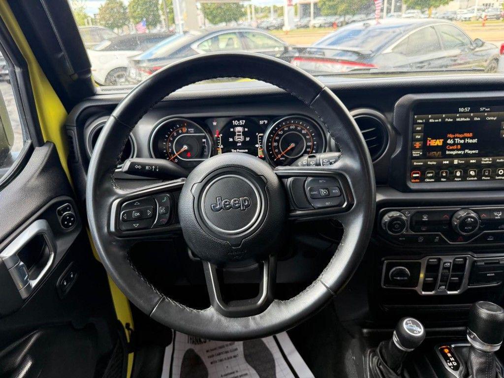 used 2022 Jeep Wrangler Unlimited car, priced at $33,807