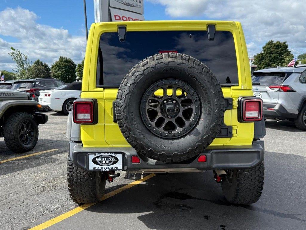 used 2022 Jeep Wrangler Unlimited car, priced at $33,807