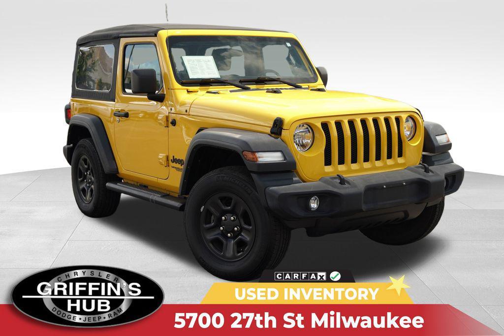 used 2021 Jeep Wrangler car, priced at $26,497
