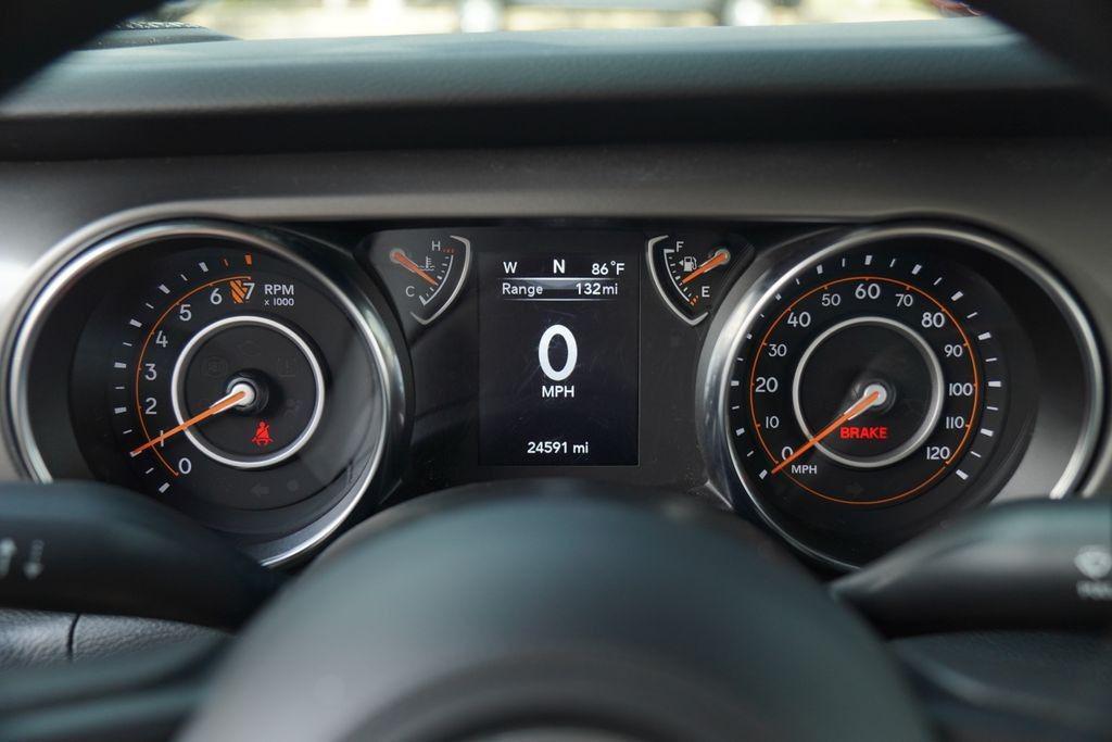 used 2021 Jeep Wrangler car, priced at $25,588