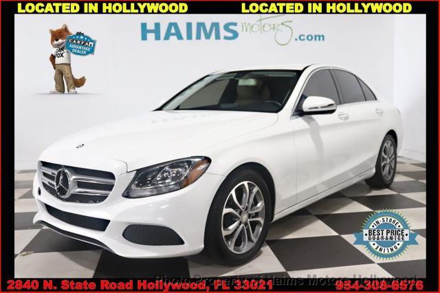 used 2017 Mercedes-Benz C-Class car, priced at $15,777