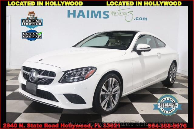 used 2021 Mercedes-Benz C-Class car, priced at $31,477
