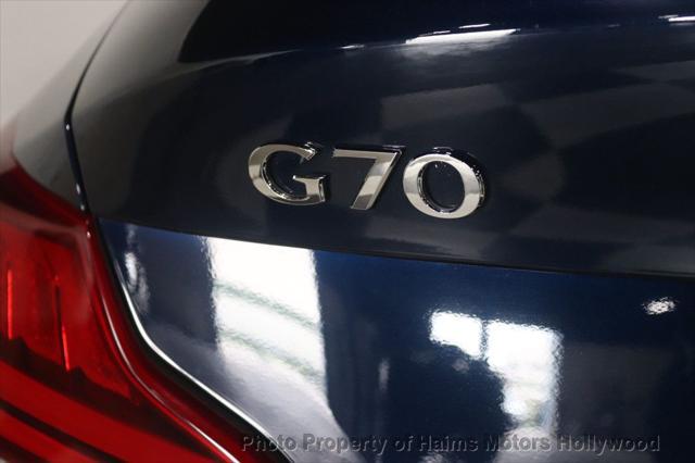 used 2020 Genesis G70 car, priced at $21,777