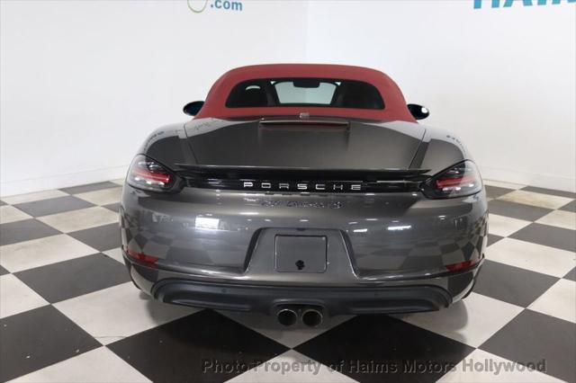 used 2018 Porsche 718 Boxster car, priced at $56,677