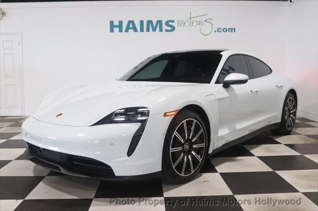 used 2022 Porsche Taycan car, priced at $66,777