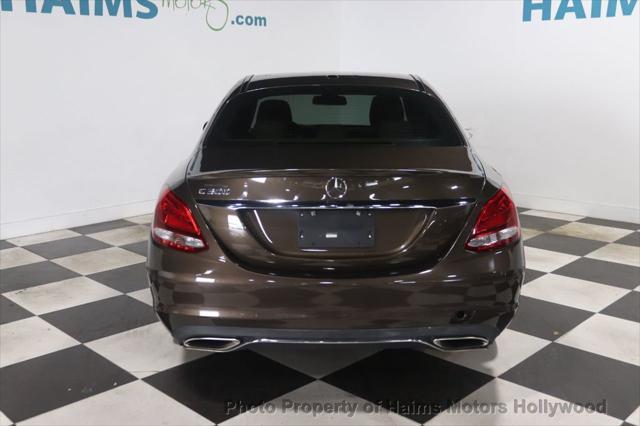 used 2016 Mercedes-Benz C-Class car, priced at $15,977