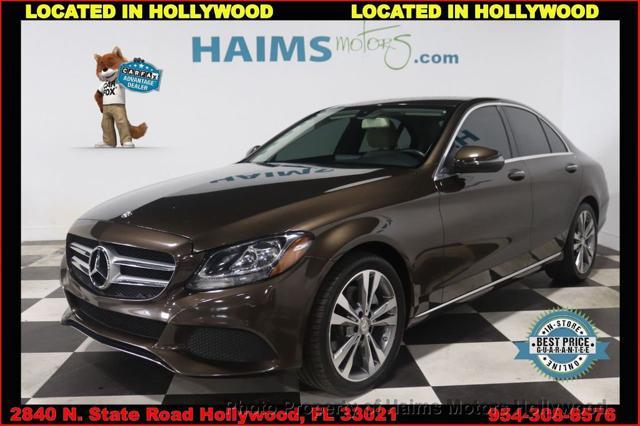 used 2016 Mercedes-Benz C-Class car, priced at $15,777