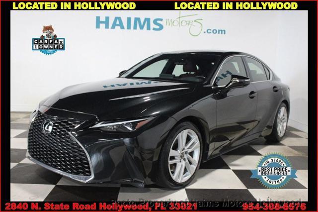 used 2021 Lexus IS 300 car, priced at $28,977