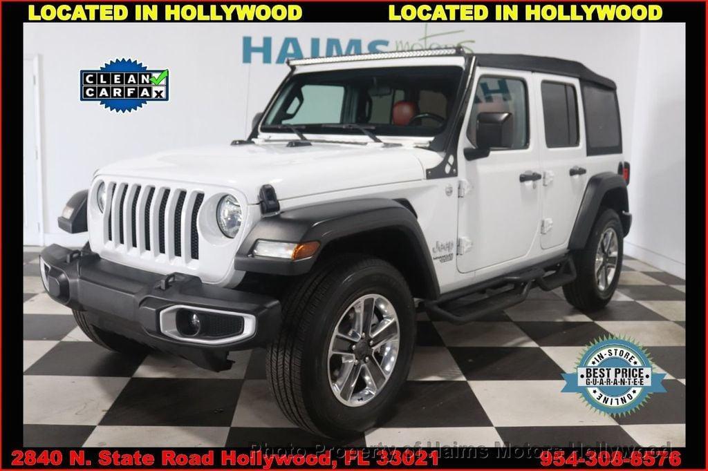 used 2020 Jeep Wrangler Unlimited car, priced at $28,577
