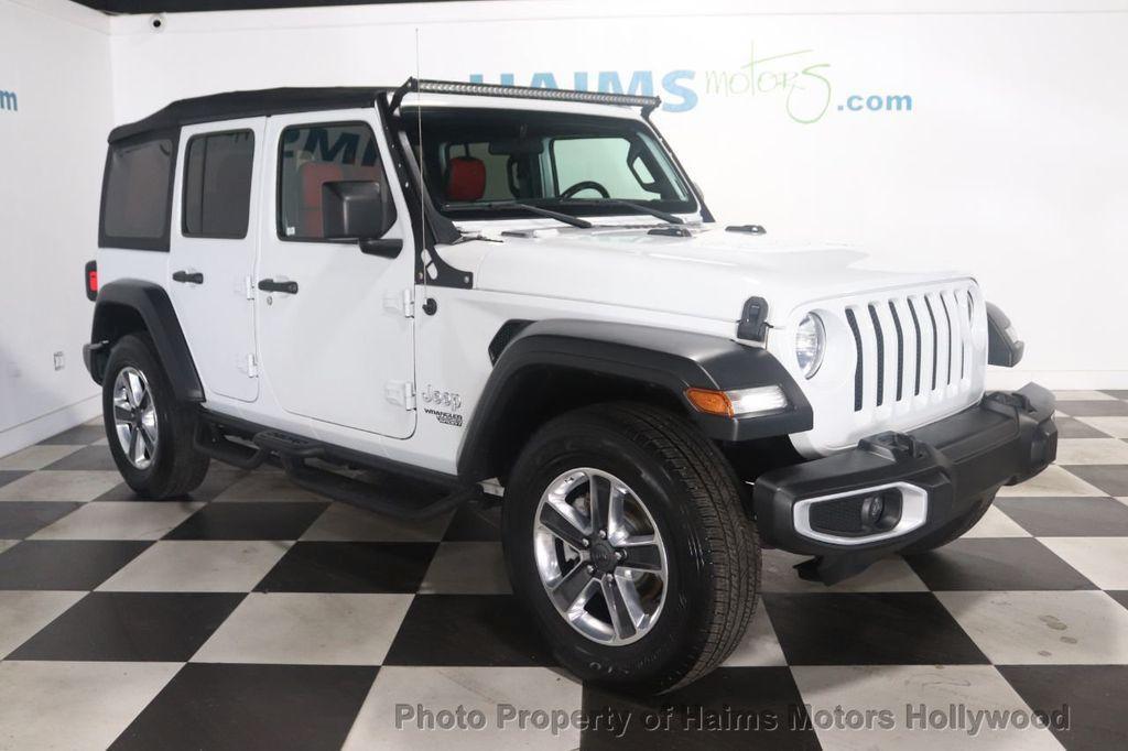 used 2020 Jeep Wrangler Unlimited car, priced at $26,877