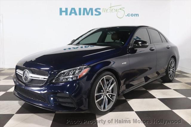 used 2020 Mercedes-Benz AMG C 43 car, priced at $34,877