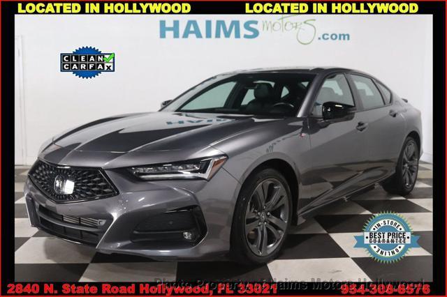 used 2022 Acura TLX car, priced at $35,977