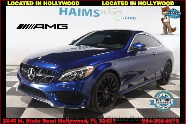 used 2017 Mercedes-Benz C-Class car, priced at $18,777