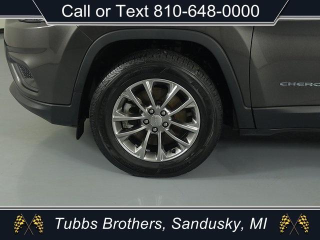 used 2021 Jeep Cherokee car, priced at $24,384