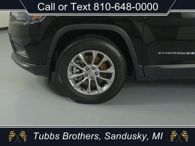 used 2021 Jeep Cherokee car, priced at $24,705