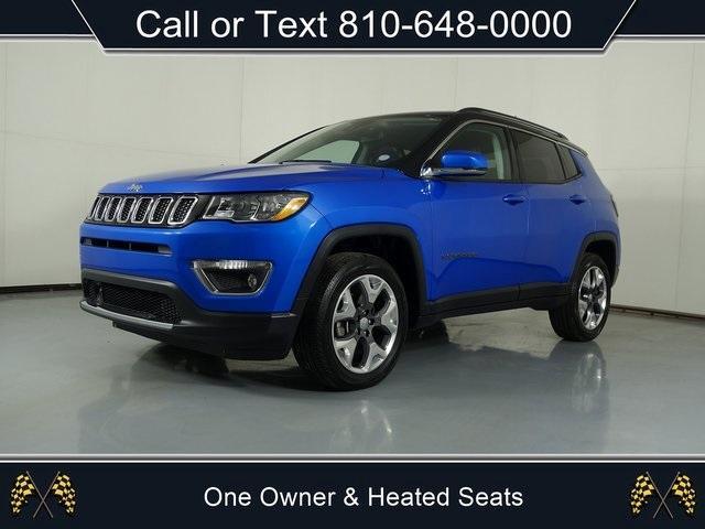 used 2021 Jeep Compass car, priced at $23,225