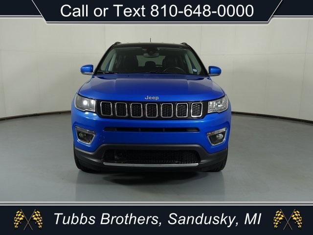 used 2021 Jeep Compass car, priced at $22,446
