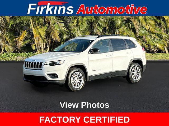 used 2022 Jeep Cherokee car, priced at $19,000