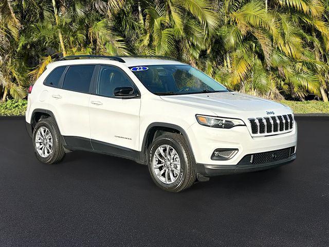 used 2022 Jeep Cherokee car, priced at $19,000