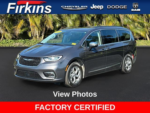 used 2023 Chrysler Pacifica car, priced at $37,453