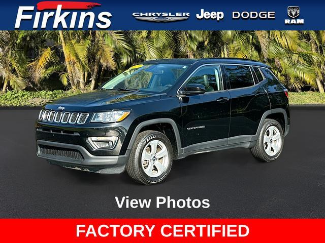 used 2021 Jeep Compass car, priced at $16,854