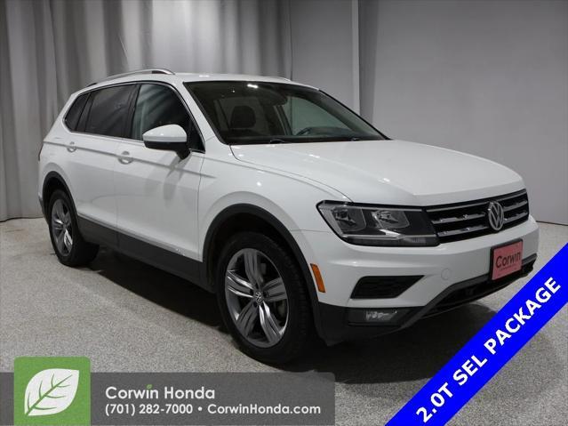 used 2021 Volkswagen Tiguan car, priced at $21,000