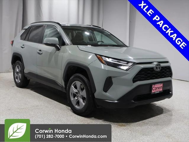 used 2022 Toyota RAV4 car, priced at $27,000