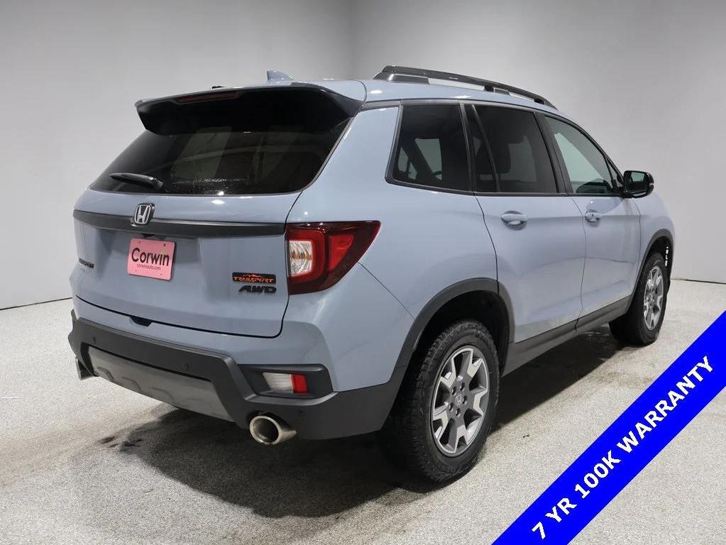 used 2022 Honda Passport car, priced at $36,000