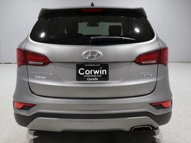 used 2018 Hyundai Santa Fe Sport car, priced at $13,400