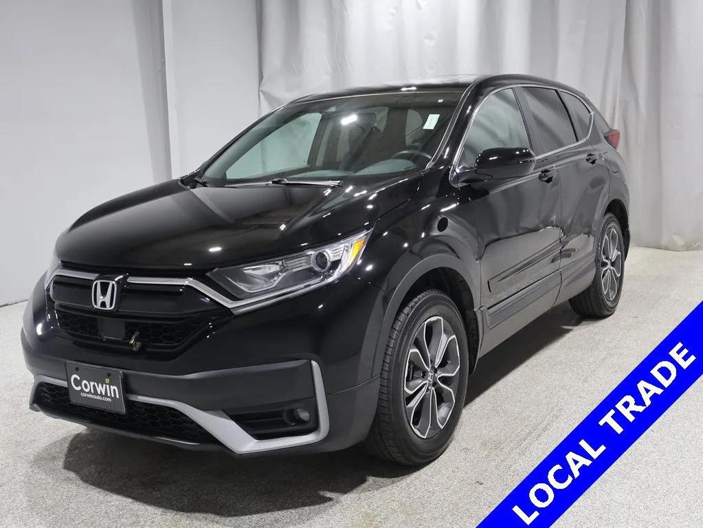 used 2021 Honda CR-V car, priced at $28,000