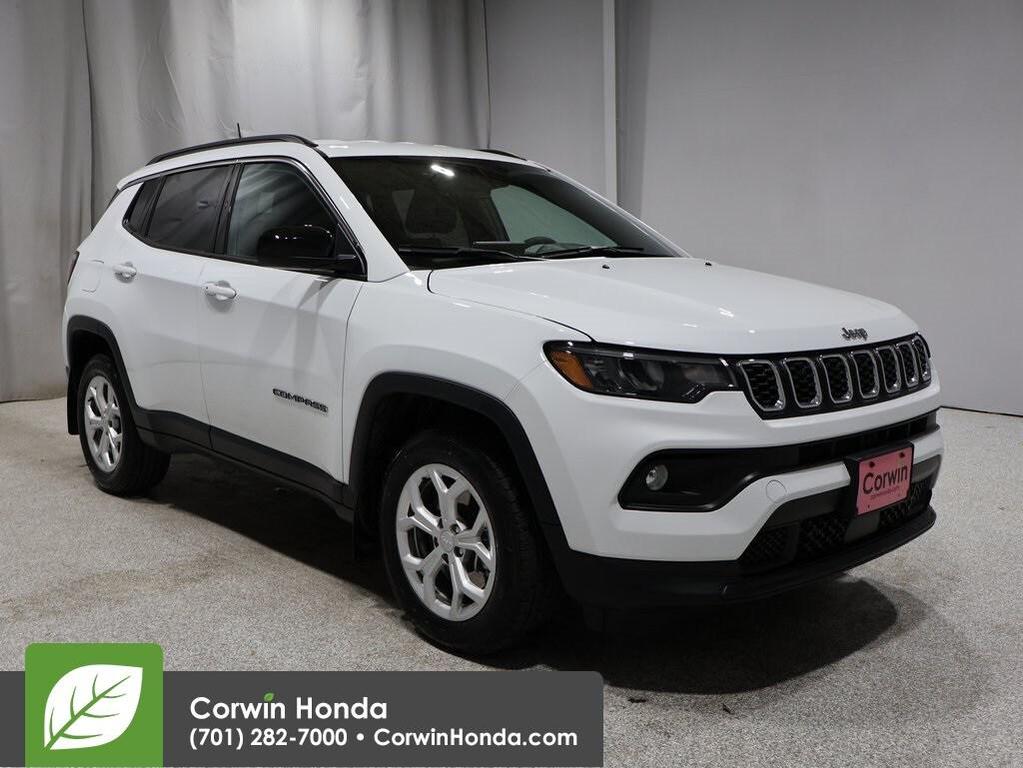 used 2024 Jeep Compass car, priced at $24,500