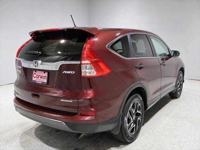 used 2016 Honda CR-V car, priced at $16,000