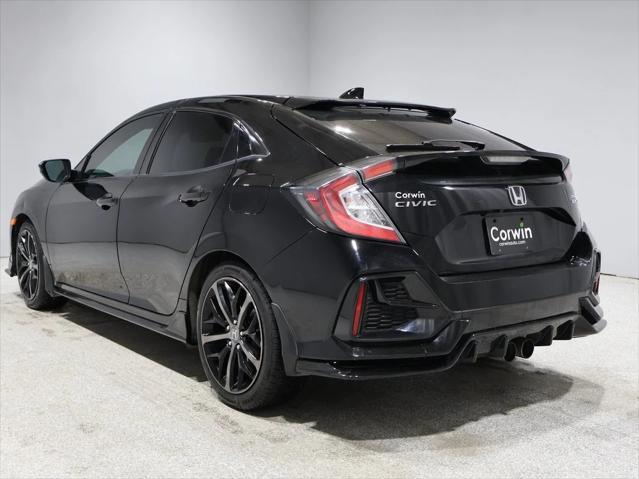 used 2021 Honda Civic car, priced at $22,500