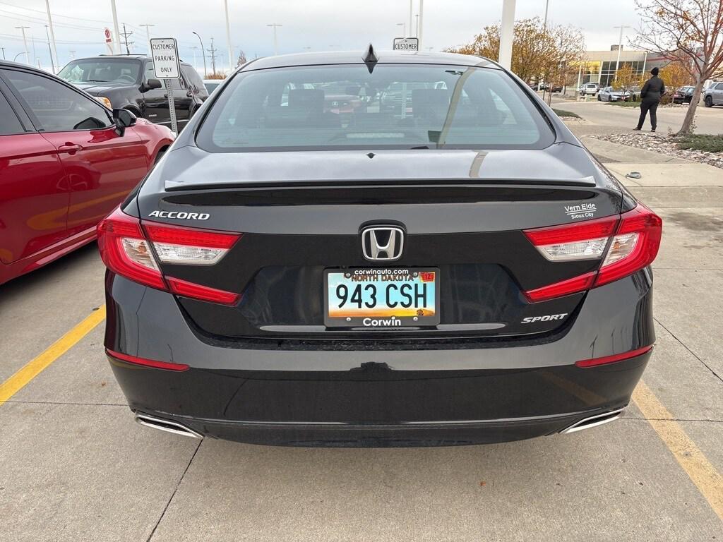 used 2022 Honda Accord car, priced at $25,500