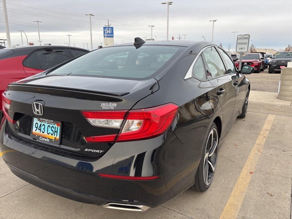 used 2022 Honda Accord car, priced at $25,500