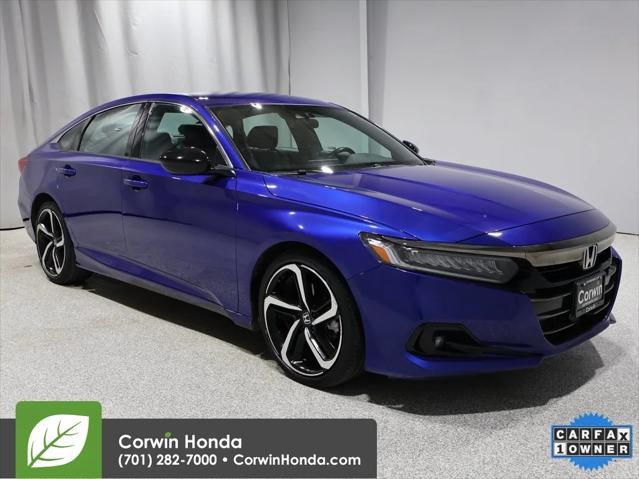 used 2022 Honda Accord car, priced at $23,200