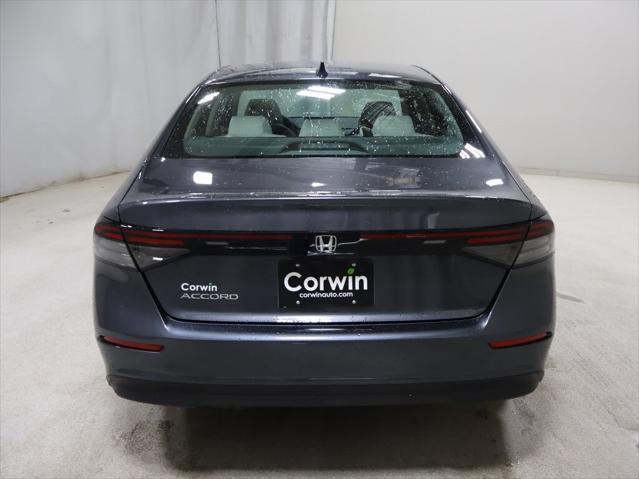 new 2025 Honda Accord car, priced at $30,274