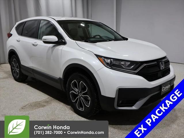 used 2021 Honda CR-V car, priced at $28,000