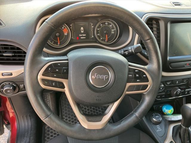used 2017 Jeep Cherokee car, priced at $15,100