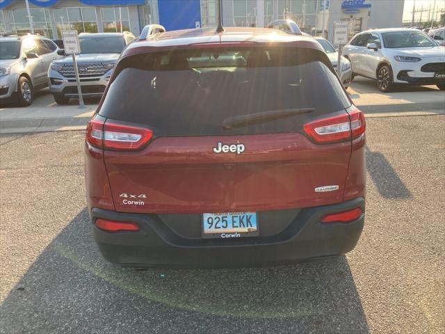 used 2017 Jeep Cherokee car, priced at $15,100
