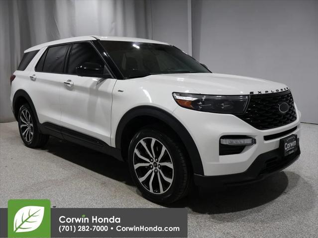 used 2022 Ford Explorer car, priced at $32,500