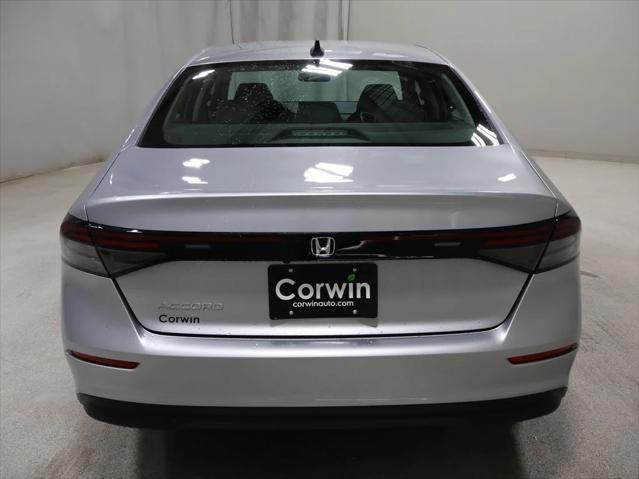 new 2025 Honda Accord car, priced at $31,210