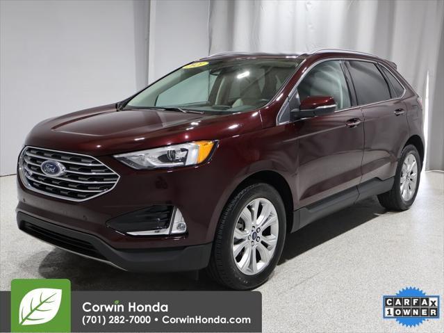 used 2021 Ford Edge car, priced at $28,500