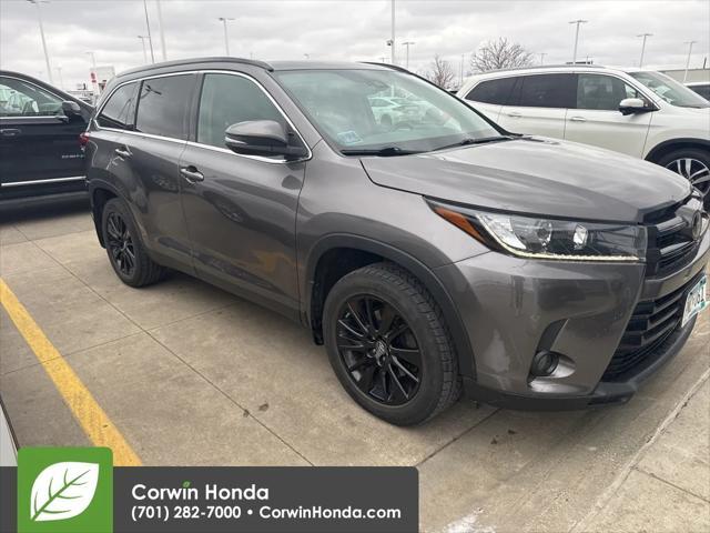 used 2019 Toyota Highlander car, priced at $20,000