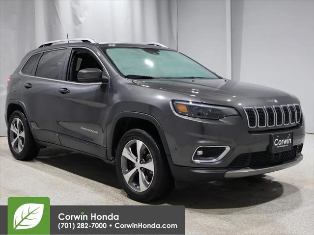 used 2021 Jeep Cherokee car, priced at $24,500