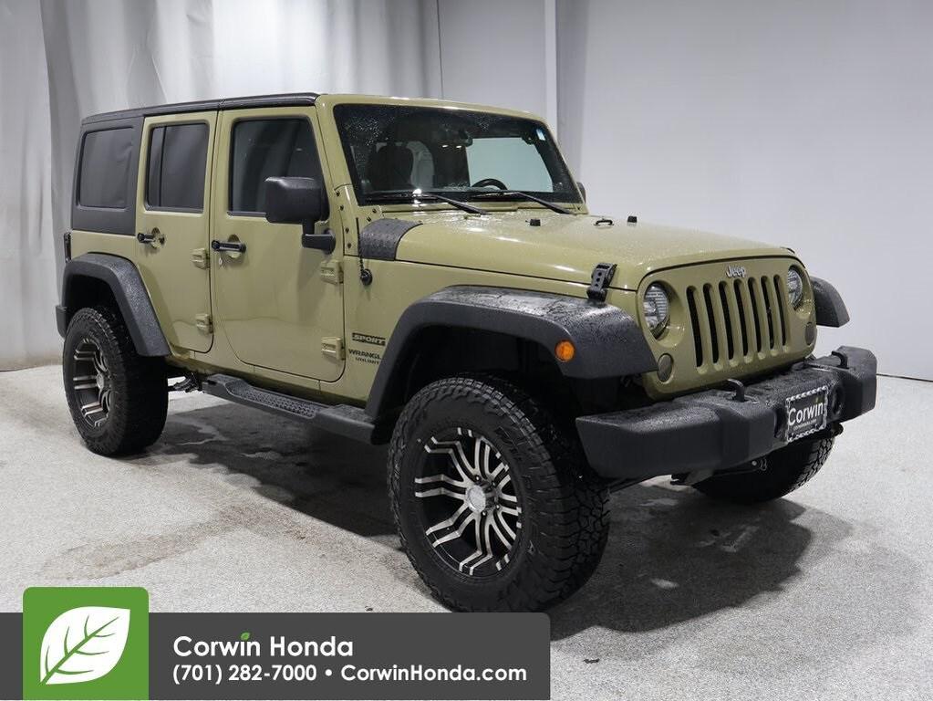 used 2013 Jeep Wrangler Unlimited car, priced at $17,500