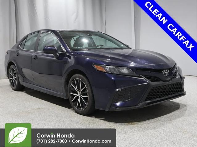 used 2021 Toyota Camry car, priced at $21,200