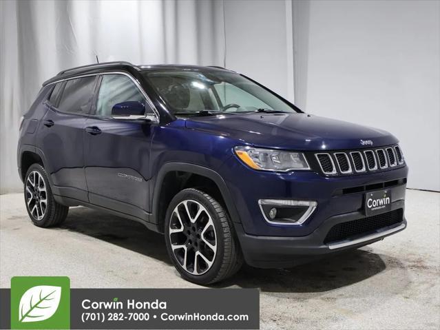 used 2018 Jeep Compass car, priced at $15,500