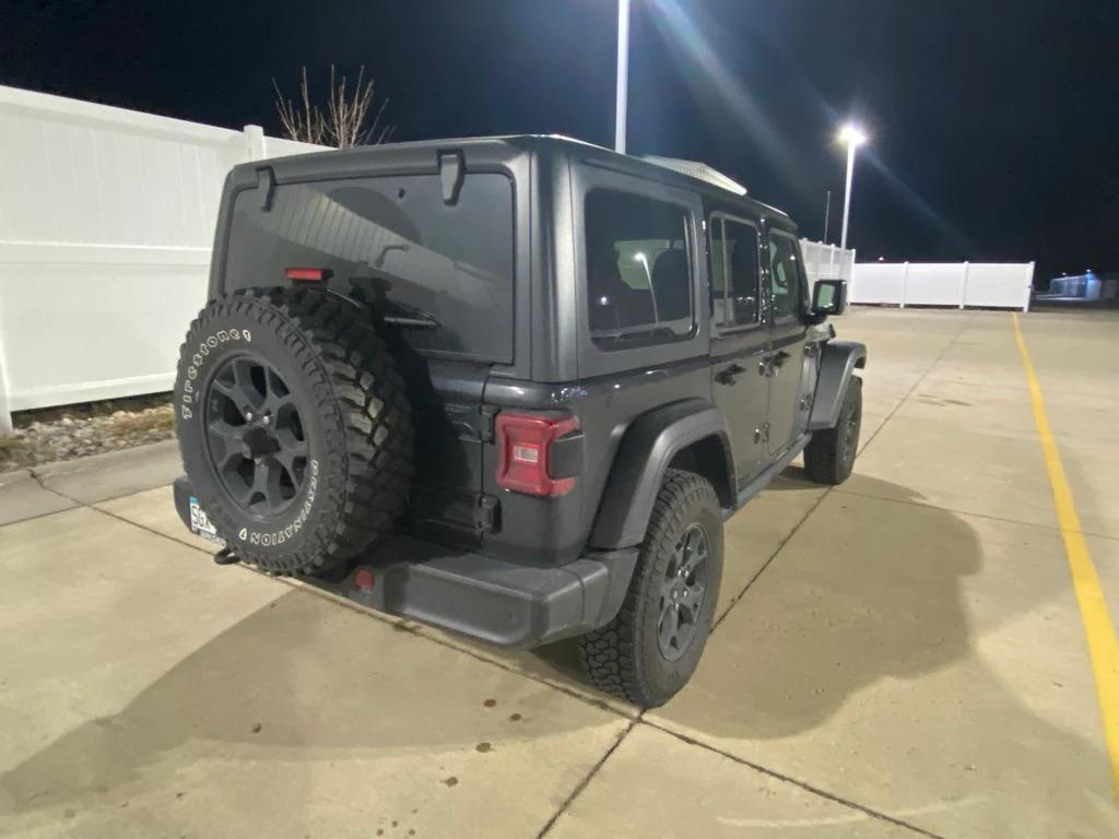 used 2021 Jeep Wrangler Unlimited car, priced at $28,500