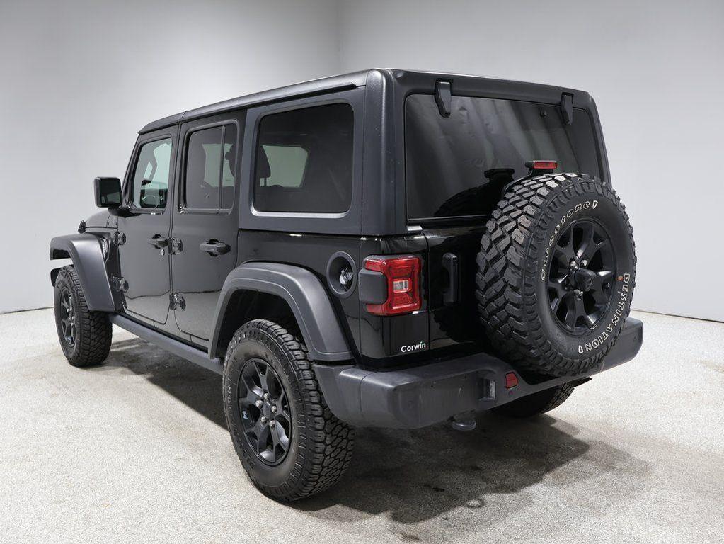 used 2021 Jeep Wrangler Unlimited car, priced at $27,400